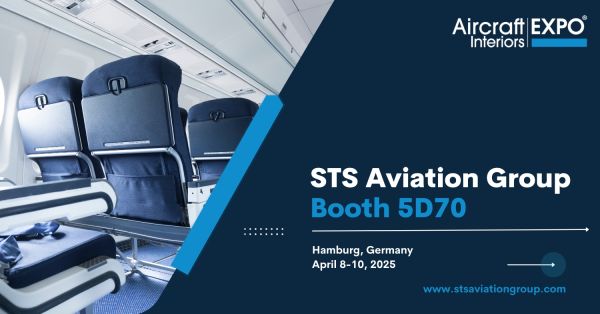 STS Aviation Group auf dem Weg zur Aircraft Interiors Expo 2025