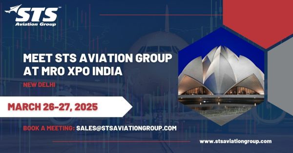 STS Aviation Group auf dem Weg zur MRO XPO India 2025 – Treffen Sie uns in Neu-Delhi